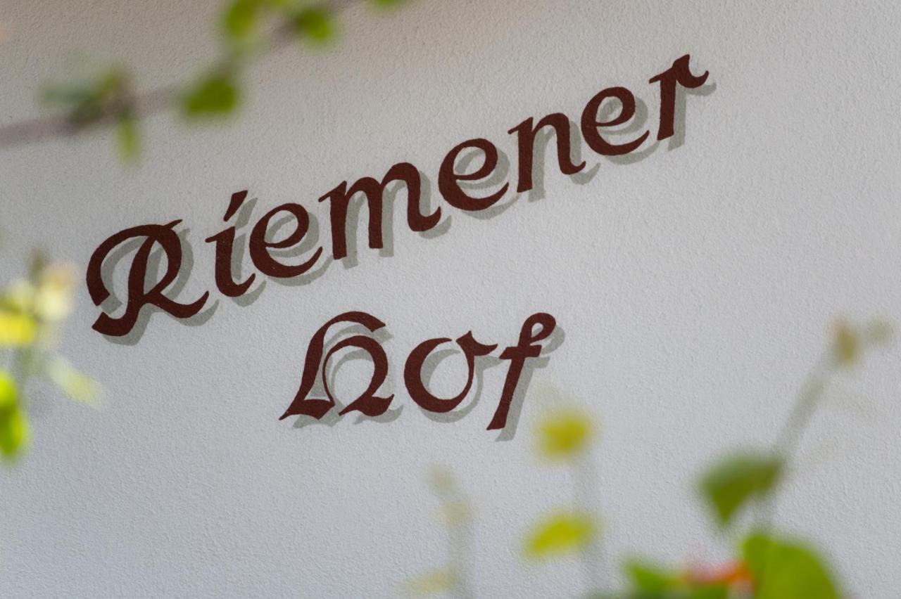 הוילה פוגן Riemenerhof מראה חיצוני תמונה